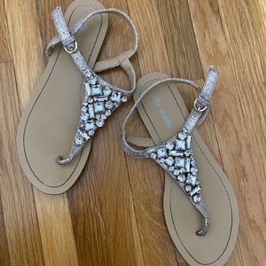 BD Studios Jeweled Sandals